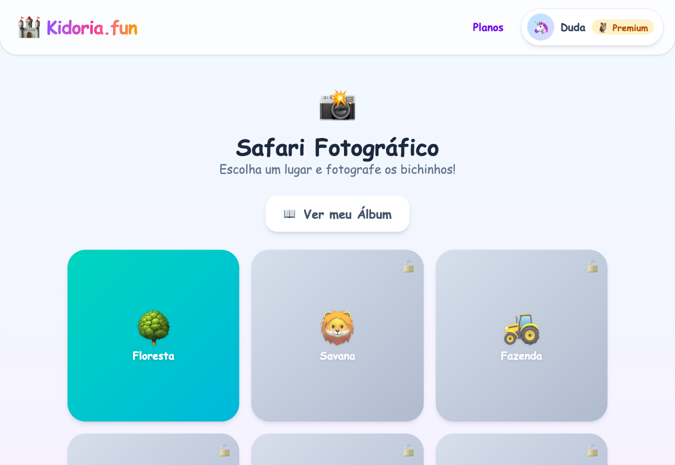 Safari Fotográfico — captura de tela 2